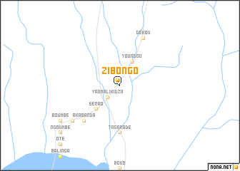 map of Zibongo