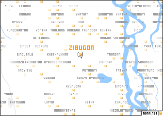 map of Zibugon