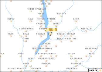 map of Zibwin