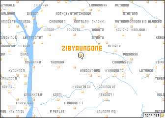 map of Zibyaung One