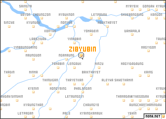 map of Zibyubin