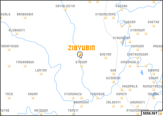 map of Zibyubin