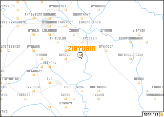 map of Zibyubin