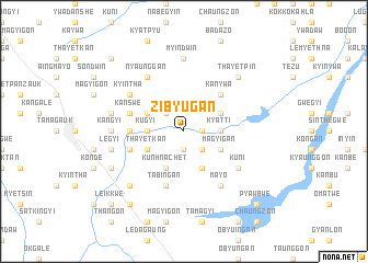 map of Zibyugan