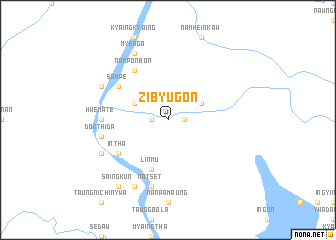 map of Zibyugon
