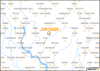 map of Zibyugon