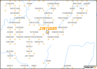 map of Zibyugon