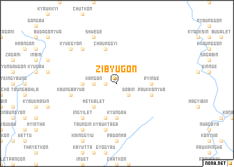 map of Zibyugon