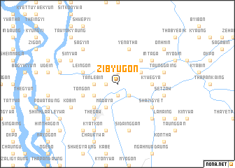 map of Zibyugon