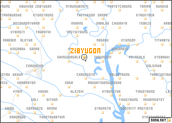 map of Zibyugon