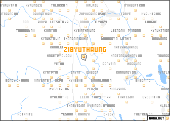map of Zibyuthaung