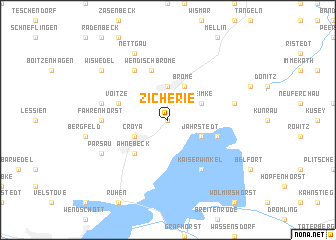 map of Zicherie