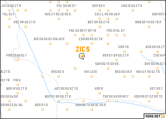 map of Zics