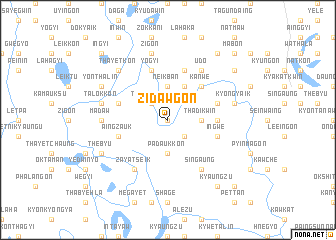 map of Zidawgon