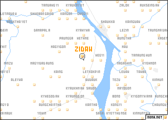 map of Zidaw