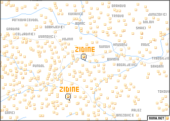 map of Zidine