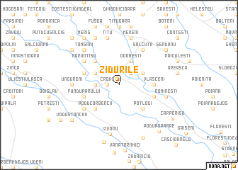 map of Zidurile