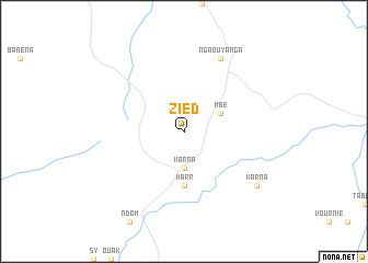map of Zied