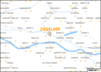 map of Ziegelhof