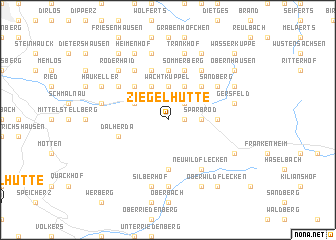 map of Ziegelhütte