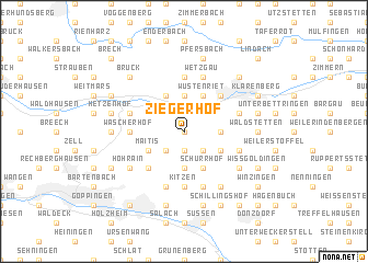 map of Ziegerhof