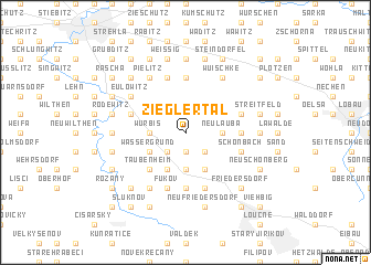 map of Zieglertal