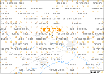 map of Zieglstadl