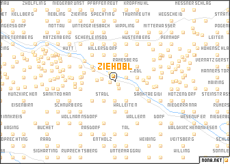 map of Ziehobl