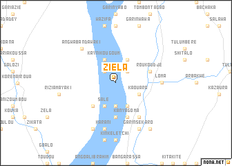 map of Ziéla