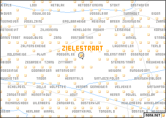 map of Zielestraat