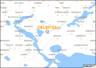 map of Zielony Gaj