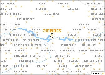 map of Zierings