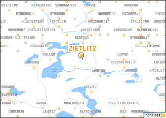 map of Zietlitz