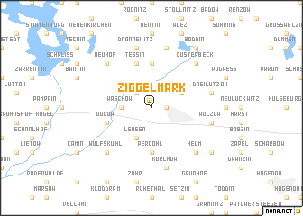 map of Ziggelmark