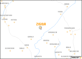map of Zigida