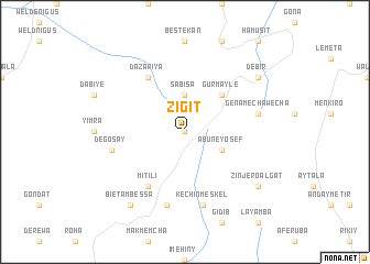 map of Zigit