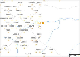 map of Zigla