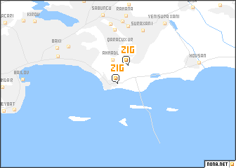 map of Zığ