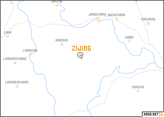 map of Zijing
