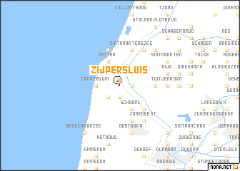 map of Zijpersluis