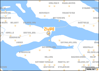 map of Zijpe
