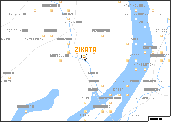 map of Zikata