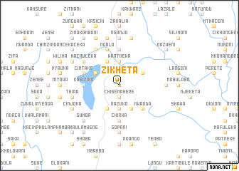 map of Zikheta