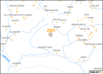 map of Zikt