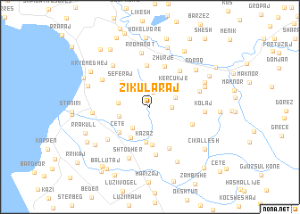 map of Zikularaj