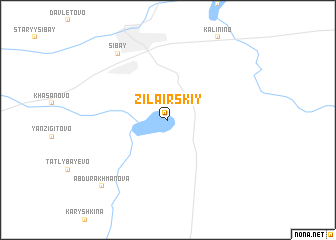 map of Zilairskiy