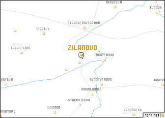 map of Zilanovo