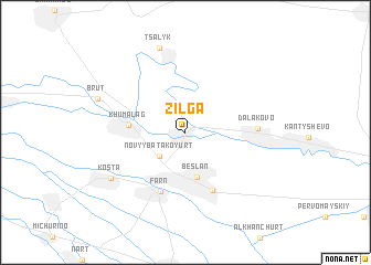 map of Zilga