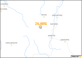 map of Ziliang