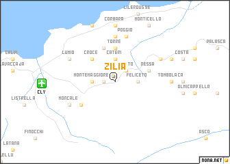 map of Zilia